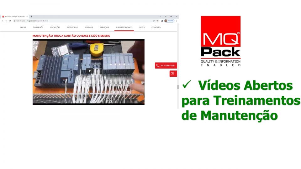 MQ Pack - Balan�as de M�ltiplos Cabe�otes e M�quinas de Empacotamento - 